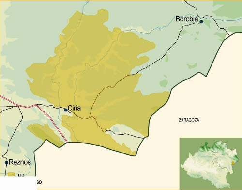 ciria-borobia-mapa